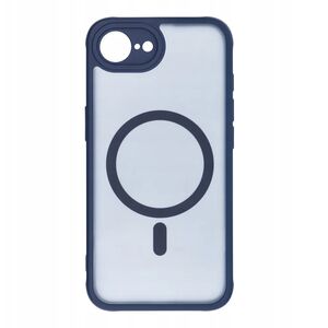 Θήκη FULL MATTE MAG COVER συμβατή με MagSafe για IPHONE SE 4 2025 μπλε