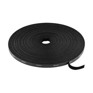 Deltaco Καλώδιο και συνδετήρες βρόχων, πλάτος 10mm, 25m, μαύρο DELTACO / CM1025S