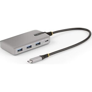 HUB USB StarTech StarTech HB31C3A1CDPPD3 huby i koncentratory USB 3.2 Gen 2 (3.1 Gen 2) Type-C 10000 Mbit/s Srebrny