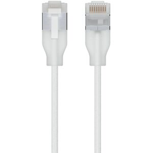 Ubiquiti UACC-Cable-Patch-EL-C6A-1M-W καλώδιο δικτύου Ημιδιαφανές, Λευκό Cat6a