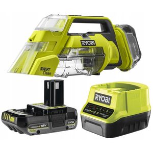 Ryobi RDC18-1C20G Ασύρματο Καθαριστικό Σημείων Χαλιού Κιτ