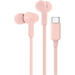 Ακουστικά InEar Belkin Rockstar, καλώδιο USB-C, ροζ G3H0002hqPKV2