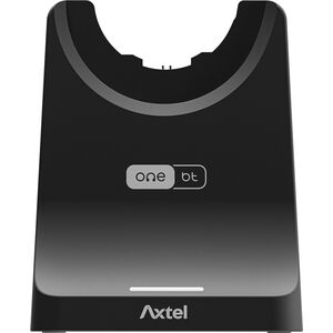 Axtel AXH-ONEBTD-CB ακουστικά/ακουστικό Ασύρματο Κεφαλόδεσμος Γραφείο/τηλεφωνικό κέντρο Bluetooth Βάση φόρτισης Μαύρο