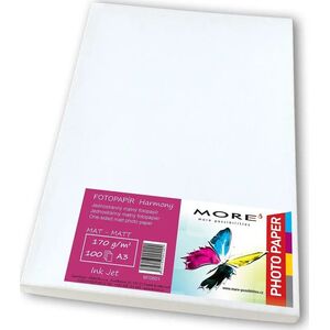 Tusz Armor ARMOR More Fotopapír More 170g, A3 matný, bílý, 100 listů, inkjet