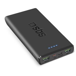Τράπεζα ισχύος SBS TTBB10000FASTPD2 10000 mAh Μαύρο