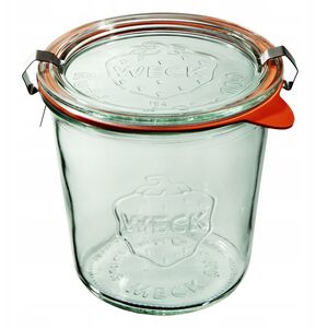 Βάζο Mold 580 ml (6 τεμ), καπάκι, λαβή, στεγανό x2