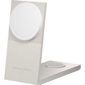 Native Union Rise 3-in-1 Qi2 Wireless Charger - ασύρματος φορτιστής Qi2 15W για τρεις συσκευές συμβατός με MagSafe (sandstone)