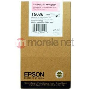 Tusz Epson Tusz T603 Vivid light magenta 220ml Stylus Pro 7880/9880 (C13T603600)
