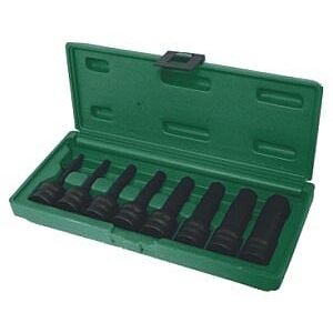 Jonnesway Zestaw nasadek trzpieniowych Torx udarowych 1/2" T30-T80 8szt. (S06A408S)