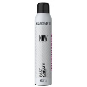 Selective Professional NOW FAST CREATE Σπρέι κερί Ψεκαζόμενο κερί μαλλιών, 200 ml