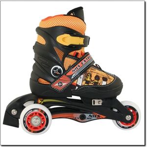 Rolki Nils Extreme regulowane pomarańczowe r. 31 32 33
