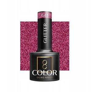 OCHO NAILS Lakier hybrydowy glitter G12 -5 g