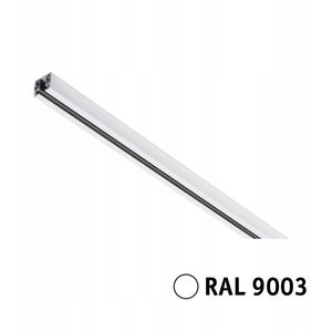 Σύστημα URail ράγας 0,1m 230V λευκό RAL9003 / μέταλλο