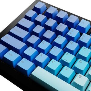Glorious GPBT Gradient Keycaps, ANSI Layout (US), PBT, Dye-Sub - Ωκεανός