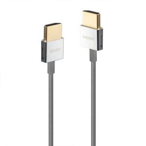 Καλώδιο Lindy HDMI Υπερυψηλής Ταχύτητας Slim 0.5m