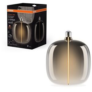 Διακοσμητικός λαμπτήρας LED OSRAM 1906, E27 W190, 4W 1800K 100lm, FIL SMOKE MAG, ρυθμιζόμενος