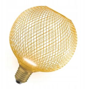 Διακοσμητικός λαμπτήρας LED OSRAM FLAT, E27 G125GD, 3.5 W, 2700K, 300 lm, NON-DIM, χρυσό χρώμα.
