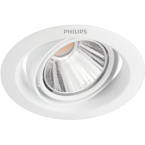 Φωτιστικό LED χωνευτό PHILIPS POMERON SCENE SWITCH, 7 W, 2700 K, 420 lm, ρυθμιζόμενο O9 cm