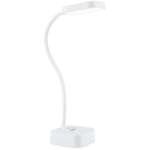 Philips Λειτουργικό Φωτιστικό Γραφείου Rock, Λευκό, Πλαστικό, Υπνοδωμάτιο, Λειτουργικό, IP20, Μη αλλαγή λαμπτήρα(ων)
