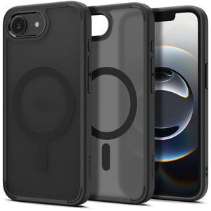 Spigen Crystal Hybrid MagSafe, frost black - iPhone 16e
