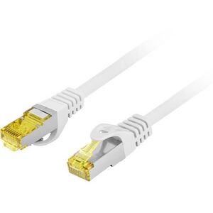 PATCHCORD ΚΑΤ.6A S/FTP LSZH CU 1.5M ΛΕΥΚΟ FLUKE PASSED LANBERG