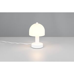 Trio Glenn R51961031 επιτραπέζιο φωτιστικό 1x10W E14 λευκό