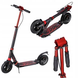 HM209T BLACK-RED HULAJNOGA Z HAMULCEM TARCZOWYM NILS EXTREME