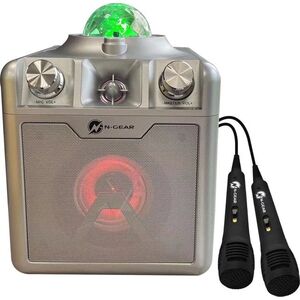 N-GEAR Disco Star 710g Ηχείο πάρτι Ασημί 50 W