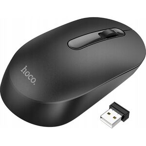 Podkładka Digitus HOCO mysz komputerowa bezprzewodowa 2,4G 1200 dpi GM14 czarna