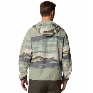Columbia Challenger II Novelty Windbreaker Jacket 2116981348 Πράσινο L