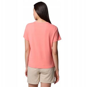 Columbia Sun Trek W SS II Tee 2119711685 Ροζ M