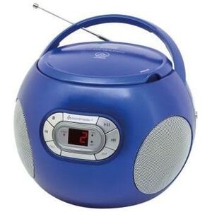 BOOMBOX SOUNDMASTER SCD2120BL FM, CD/CD-R/RW, ΔΙΚΤΥΟ-ΜΠΑΤΑΡΙΑ, ΥΠΟΔΟΧΗ ΑΚΟΥΣΤΙΚΩΝ