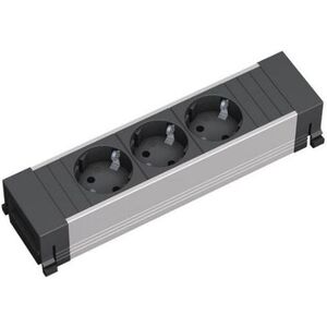 Listwa zasilająca Bachmann 3x Schuko, bez kabla - 317.100