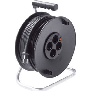 Bachmann BACHMANN Zwijacz AC230V 4-kanałowy Schuko, 50m, 50m, 50m