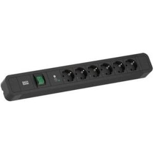 Listwa zasilająca Bachmann BACHMANN PRIMO 2 6xCEE7/3 1xSPD-Plus 1xswitch 2,0m CEE7/7