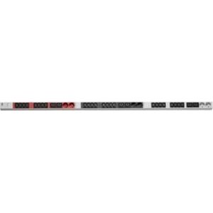 Bachmann BACHMANN IT PDU ALU 1U 24x C13 6x C19 2LS CEE 3x32A rood