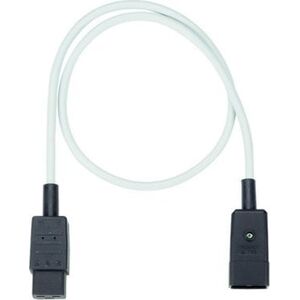 Kabel zasilający Bachmann Przedłużacz BACHMANN H05VV-F3G1.5, szary, wtyczka gniazda uziemiającego CEE 7/7 C19 0,5m