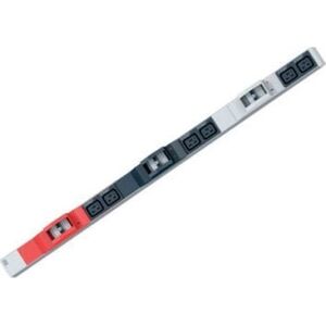 Bachmann BACHMANN IT PDU ALU 0HE 6x C19 6x wyłącznik CEE 3x32A czerwony
