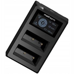 Διπλός φορτιστής Mathorn MBC-D111 USB-C για Nikon EN-EL14
