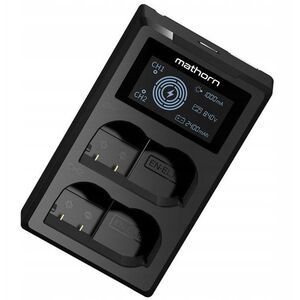 Διπλός φορτιστής Mathorn MBC-D210 USB-C για Nikon EN-EL15