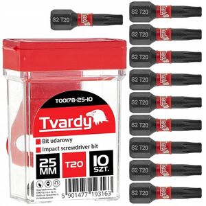 Μύτη κρούσης T20 25mm S2 – κουτί (10/120)