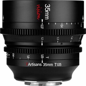 Obiektyw 7Artisans Vision 35mm T1.05 M43 Micro 4/3 35 mm F/16 APS-C