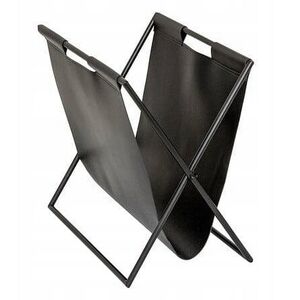 Θήκη περιοδικών TWISTED LIME 37 x 22 x 35 cm από οικολογικό δέρμα