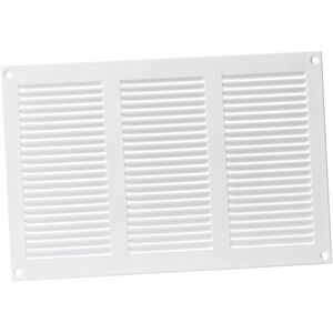 Μεταλλική γρίλια εξαερισμού MR3020, 300 x 200 mm, λευκή.