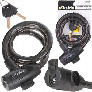Κλειδαριά ποδηλάτου με κλειδί 12x800mm (60)