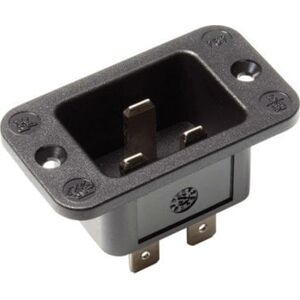 Bachmann BACHMANN wtyczka do urządzeń chłodniczych IEC320 C20, czarna, termoplastyczna, połączenie śrubowe