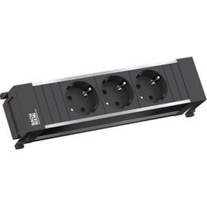 Listwa zasilająca Bachmann BACHMANN POWER FRAME 3xCEE7/3, prąd 2,0 m AEH ze złączem montażowym
