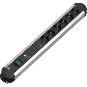 Listwa zasilająca Bachmann BACHMANN PRIMO 6xCEE7/3 1xGVS-Plus 1xswitch 2.0m CEE7/7