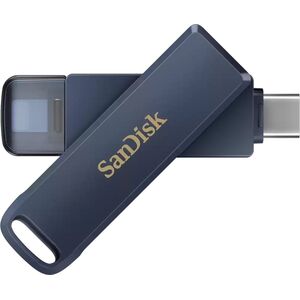 Pendrive SanDisk iXpand Phone Drive 256GB USB-C Metal Sky