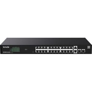 Switch zarządzalny Tenda TEG2228P-24-410W 26x1GbE + 2SFP PoE 410W
